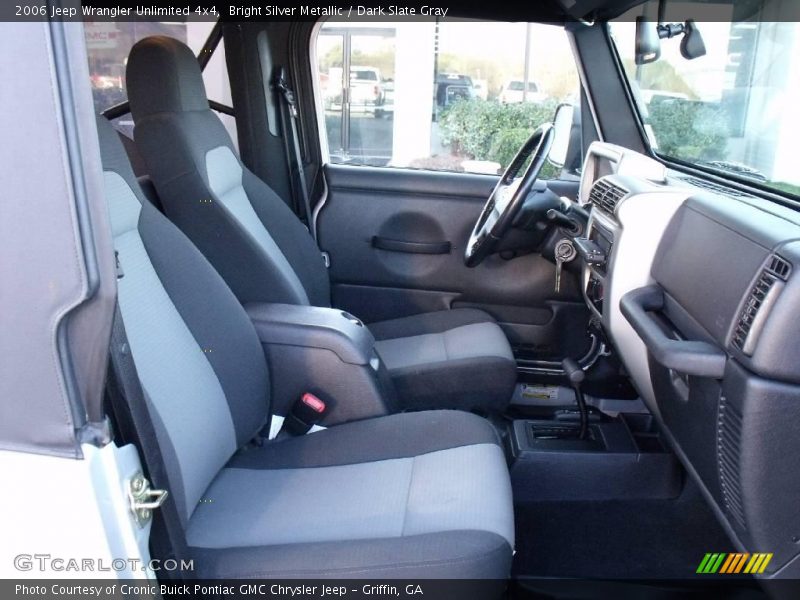 Bright Silver Metallic / Dark Slate Gray 2006 Jeep Wrangler Unlimited 4x4