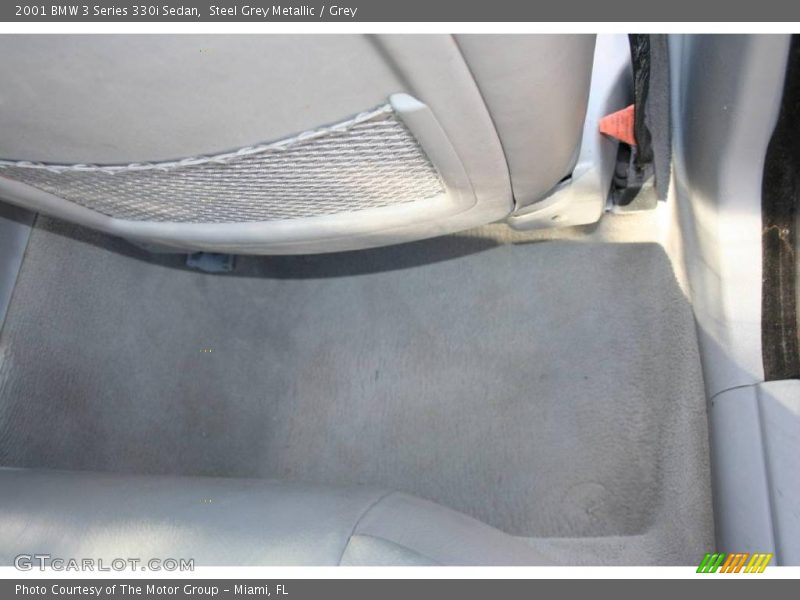Steel Grey Metallic / Grey 2001 BMW 3 Series 330i Sedan