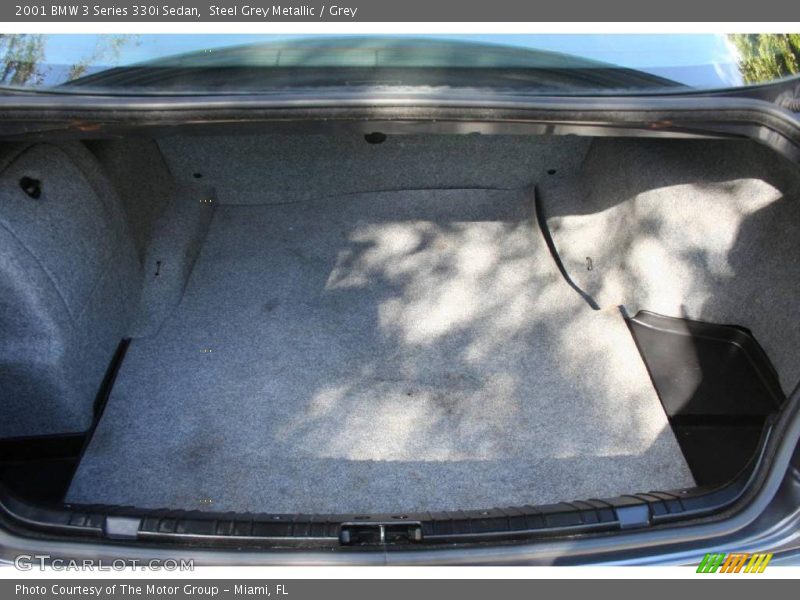 Steel Grey Metallic / Grey 2001 BMW 3 Series 330i Sedan