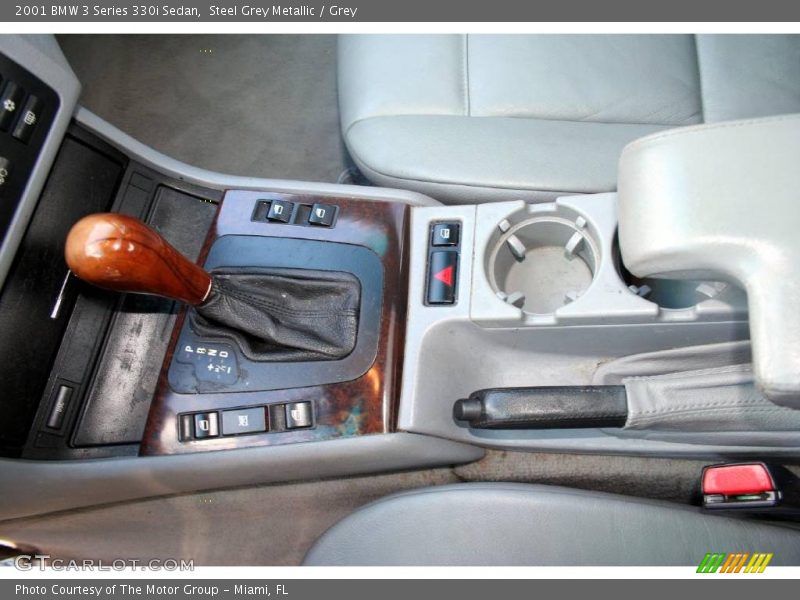 Steel Grey Metallic / Grey 2001 BMW 3 Series 330i Sedan