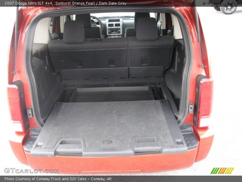 Sunburst Orange Pearl / Dark Slate Gray 2007 Dodge Nitro SLT 4x4