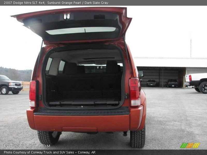 Sunburst Orange Pearl / Dark Slate Gray 2007 Dodge Nitro SLT 4x4