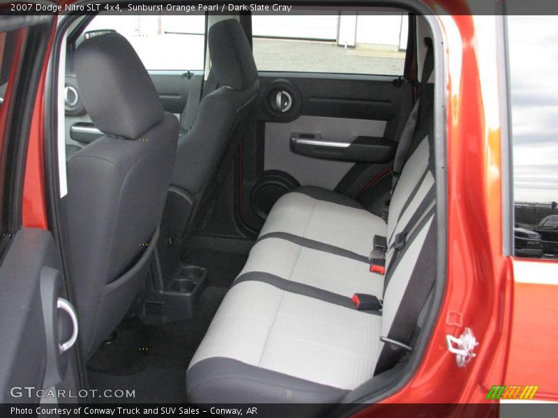 Sunburst Orange Pearl / Dark Slate Gray 2007 Dodge Nitro SLT 4x4