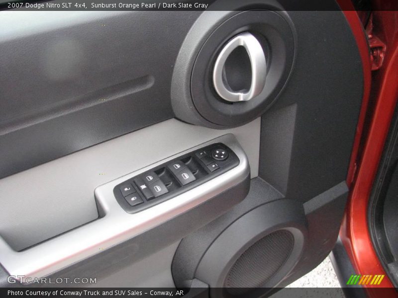Sunburst Orange Pearl / Dark Slate Gray 2007 Dodge Nitro SLT 4x4