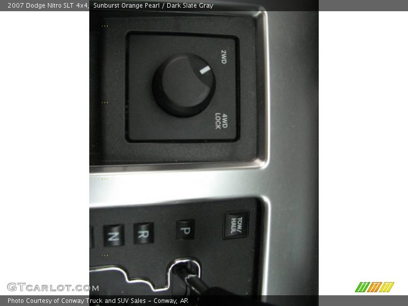 Sunburst Orange Pearl / Dark Slate Gray 2007 Dodge Nitro SLT 4x4