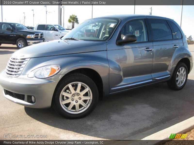 Silver Steel Metallic / Pastel Slate Gray 2010 Chrysler PT Cruiser Classic