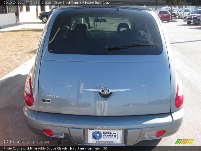 Silver Steel Metallic / Pastel Slate Gray 2010 Chrysler PT Cruiser Classic