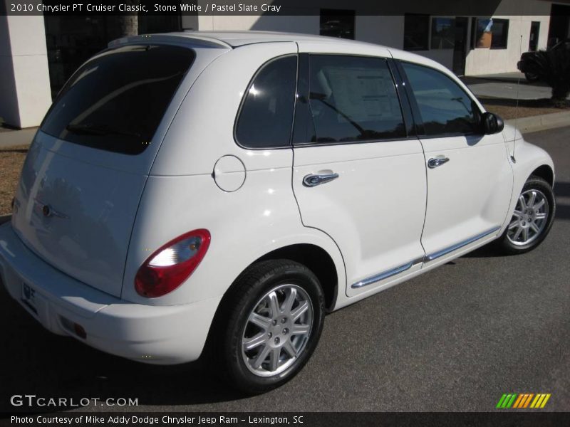 Stone White / Pastel Slate Gray 2010 Chrysler PT Cruiser Classic