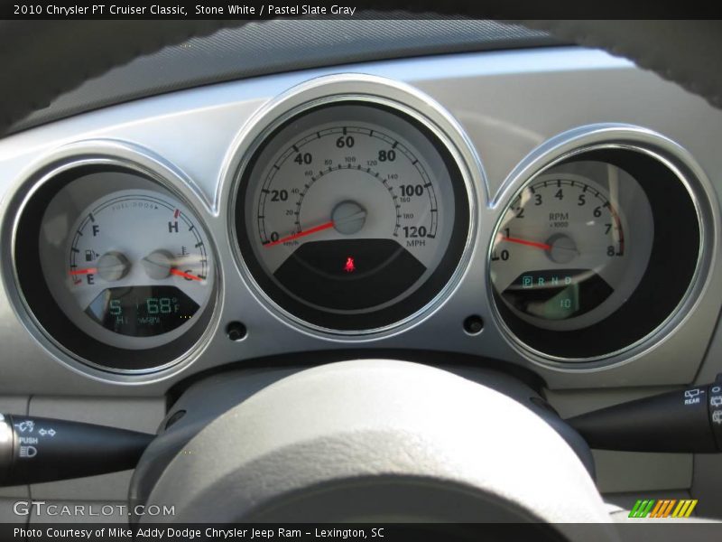 Stone White / Pastel Slate Gray 2010 Chrysler PT Cruiser Classic