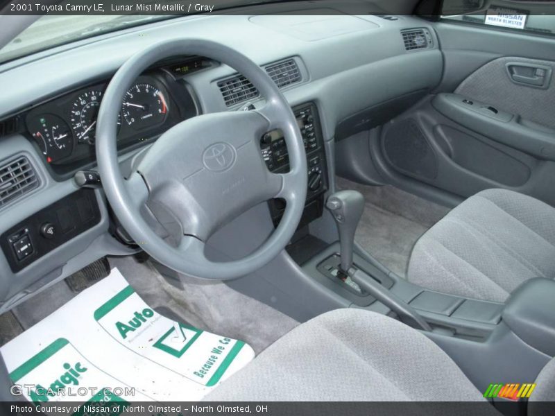 Lunar Mist Metallic / Gray 2001 Toyota Camry LE