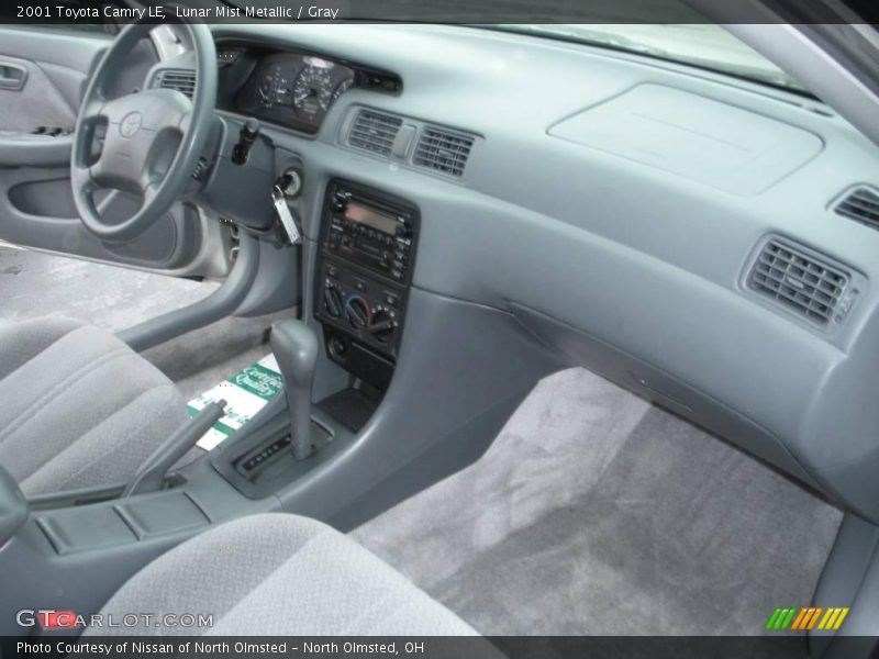 Lunar Mist Metallic / Gray 2001 Toyota Camry LE