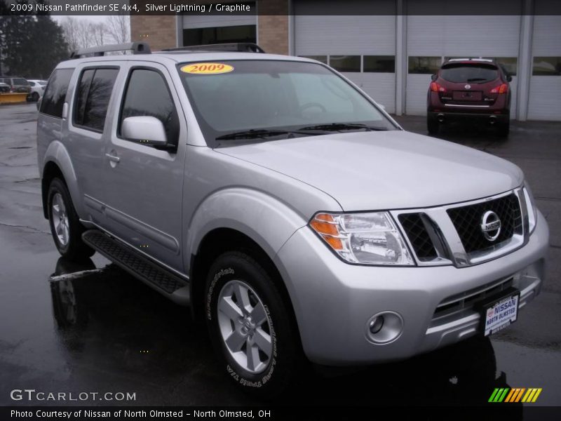 Silver Lightning / Graphite 2009 Nissan Pathfinder SE 4x4