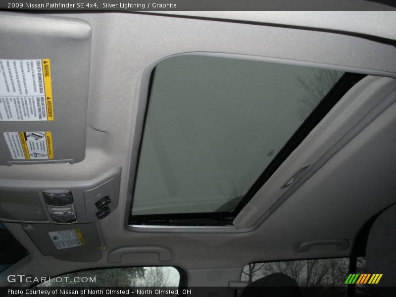 Silver Lightning / Graphite 2009 Nissan Pathfinder SE 4x4