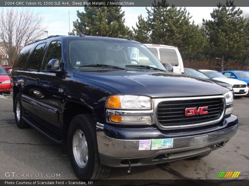 Deep Blue Metallic / Neutral/Shale 2004 GMC Yukon XL 1500 SLE 4x4