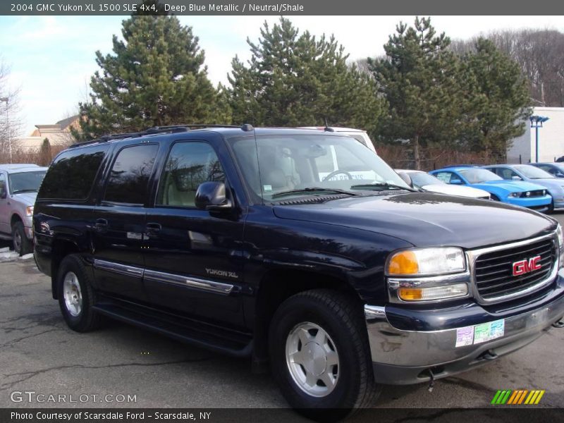 Deep Blue Metallic / Neutral/Shale 2004 GMC Yukon XL 1500 SLE 4x4