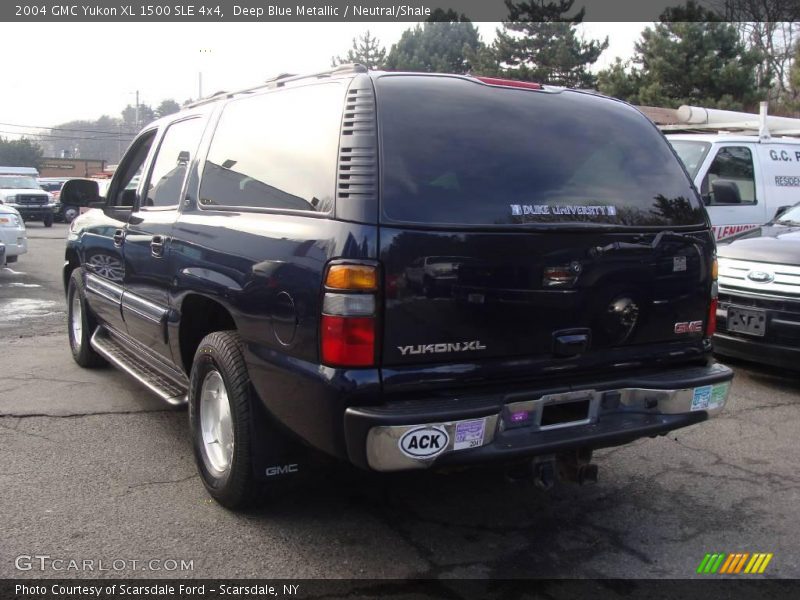 Deep Blue Metallic / Neutral/Shale 2004 GMC Yukon XL 1500 SLE 4x4