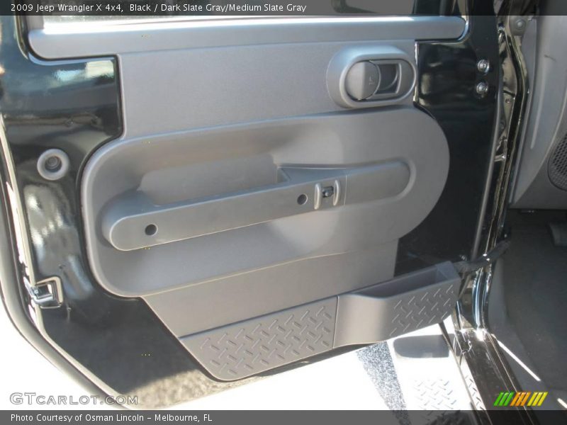 Black / Dark Slate Gray/Medium Slate Gray 2009 Jeep Wrangler X 4x4