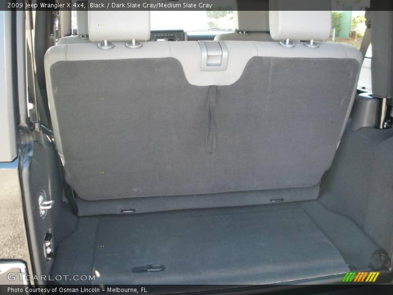 Black / Dark Slate Gray/Medium Slate Gray 2009 Jeep Wrangler X 4x4