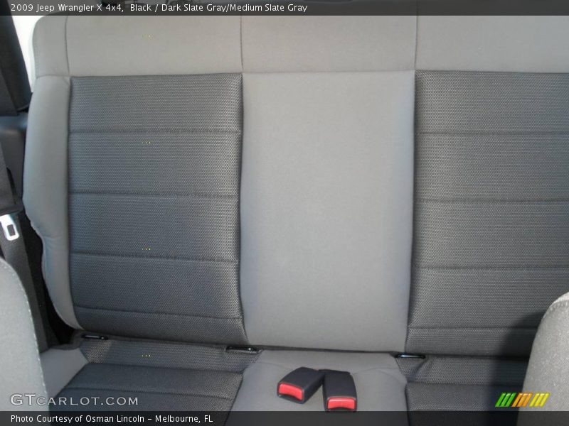 Black / Dark Slate Gray/Medium Slate Gray 2009 Jeep Wrangler X 4x4