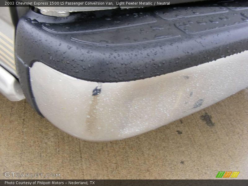 Light Pewter Metallic / Neutral 2003 Chevrolet Express 1500 LS Passenger Conversion Van