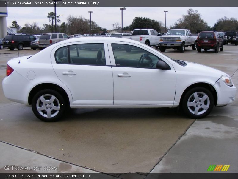 Summit White / Gray 2006 Chevrolet Cobalt LS Sedan