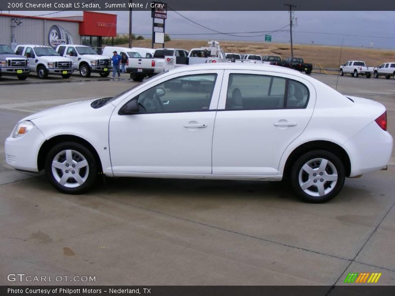 Summit White / Gray 2006 Chevrolet Cobalt LS Sedan