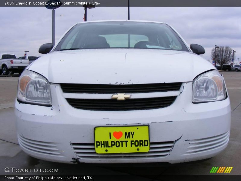 Summit White / Gray 2006 Chevrolet Cobalt LS Sedan