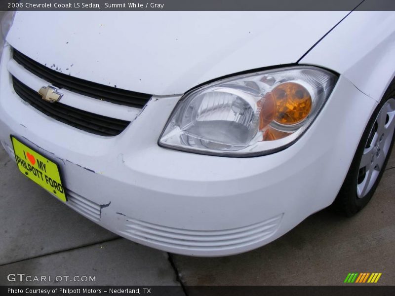 Summit White / Gray 2006 Chevrolet Cobalt LS Sedan