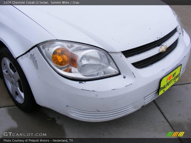 Summit White / Gray 2006 Chevrolet Cobalt LS Sedan