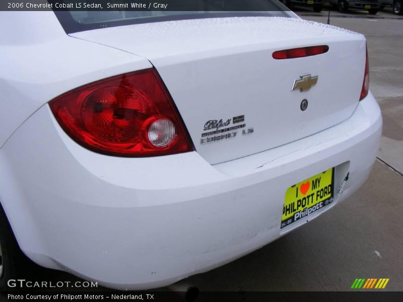 Summit White / Gray 2006 Chevrolet Cobalt LS Sedan