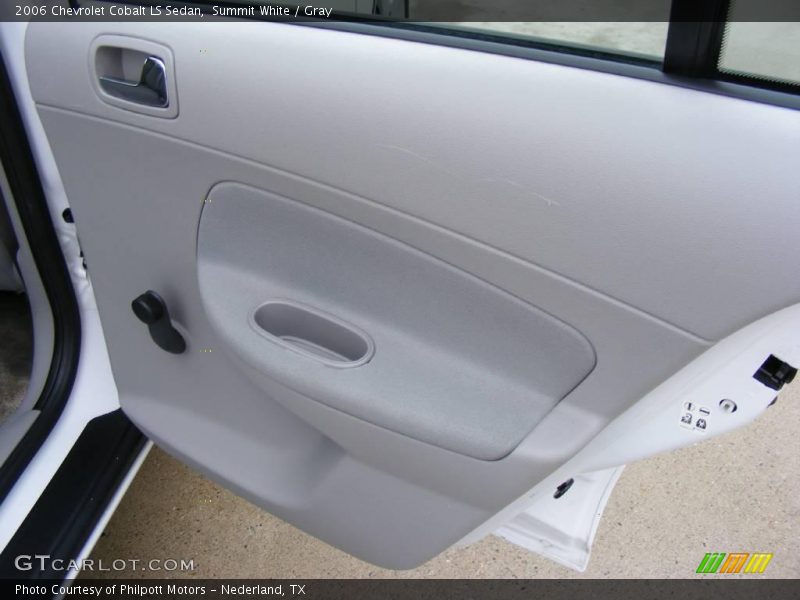 Summit White / Gray 2006 Chevrolet Cobalt LS Sedan