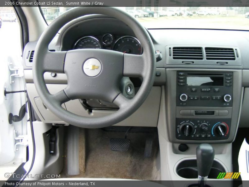 Summit White / Gray 2006 Chevrolet Cobalt LS Sedan