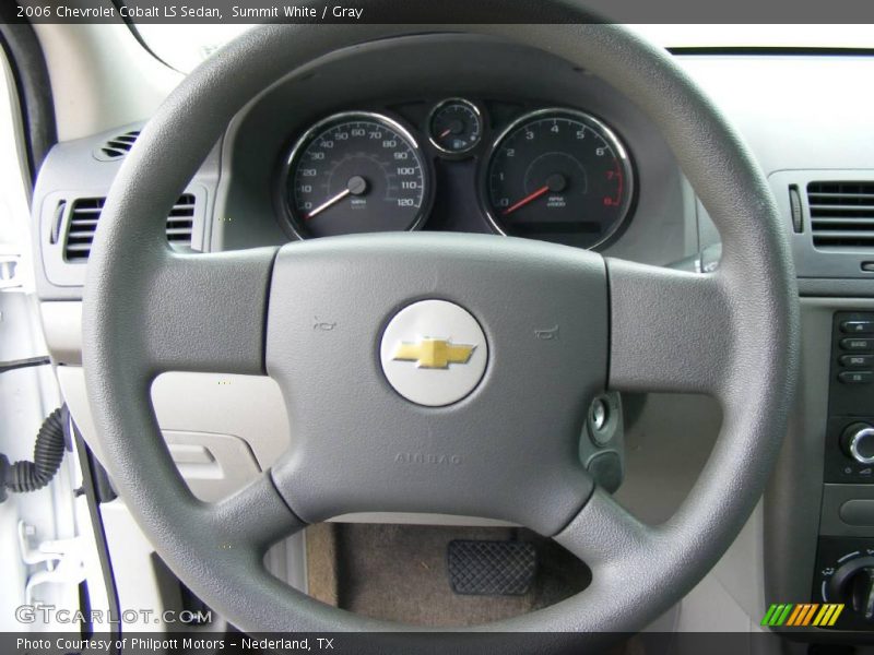 Summit White / Gray 2006 Chevrolet Cobalt LS Sedan
