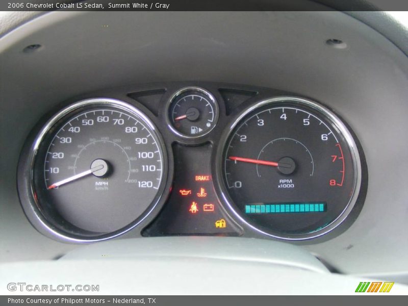 Summit White / Gray 2006 Chevrolet Cobalt LS Sedan