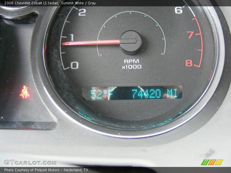 Summit White / Gray 2006 Chevrolet Cobalt LS Sedan