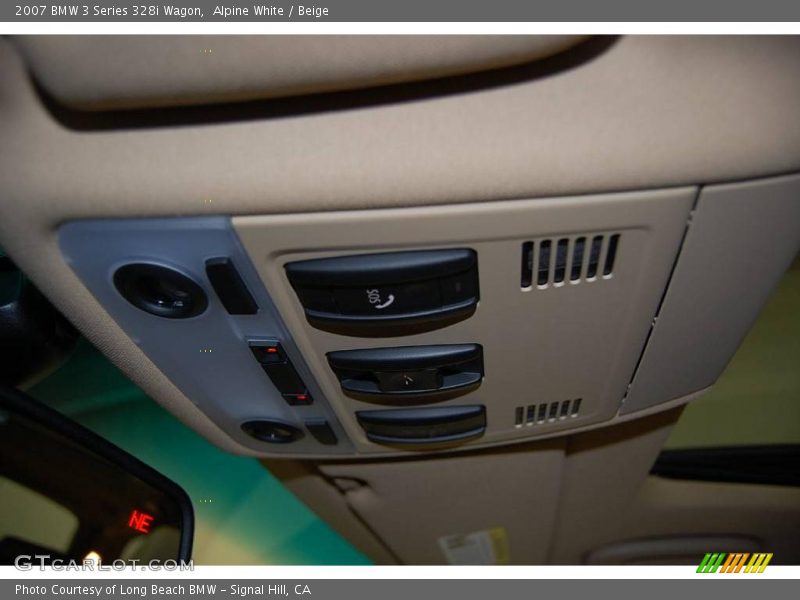 Alpine White / Beige 2007 BMW 3 Series 328i Wagon