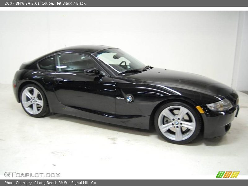 Jet Black / Black 2007 BMW Z4 3.0si Coupe
