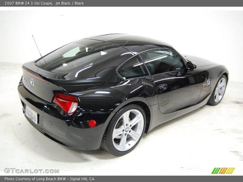 Jet Black / Black 2007 BMW Z4 3.0si Coupe