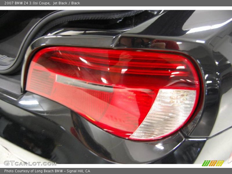 Jet Black / Black 2007 BMW Z4 3.0si Coupe