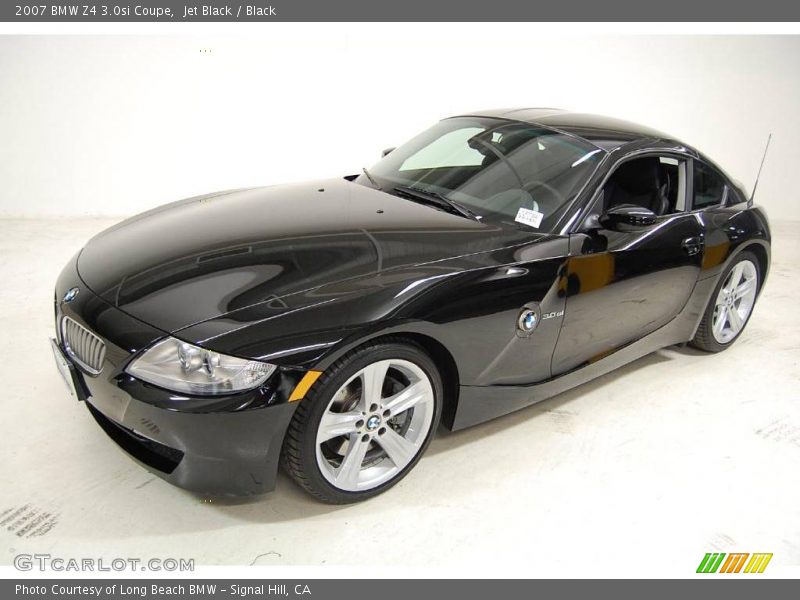 Jet Black / Black 2007 BMW Z4 3.0si Coupe