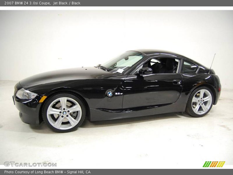 Jet Black / Black 2007 BMW Z4 3.0si Coupe