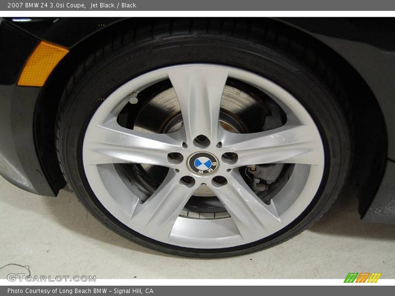 Jet Black / Black 2007 BMW Z4 3.0si Coupe