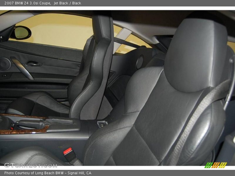 Jet Black / Black 2007 BMW Z4 3.0si Coupe