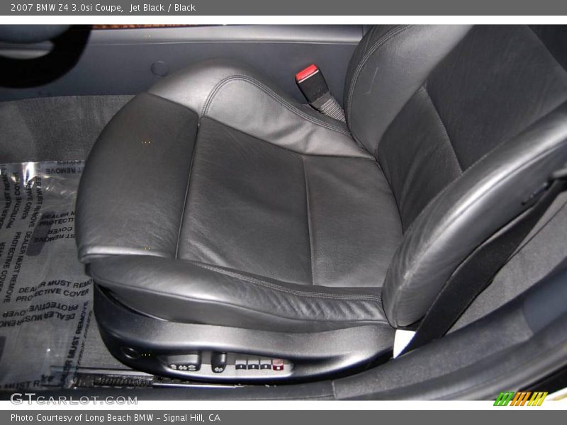 Jet Black / Black 2007 BMW Z4 3.0si Coupe