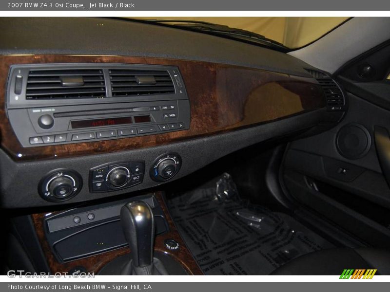 Jet Black / Black 2007 BMW Z4 3.0si Coupe