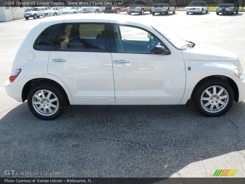 Stone White / Pastel Slate Gray 2008 Chrysler PT Cruiser Touring