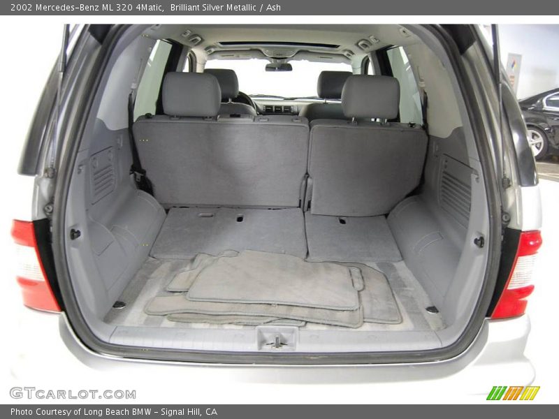 Brilliant Silver Metallic / Ash 2002 Mercedes-Benz ML 320 4Matic
