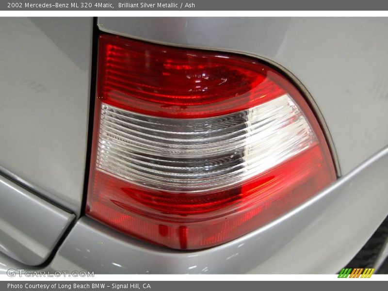 Brilliant Silver Metallic / Ash 2002 Mercedes-Benz ML 320 4Matic