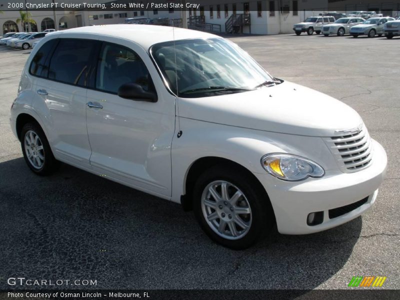 Stone White / Pastel Slate Gray 2008 Chrysler PT Cruiser Touring