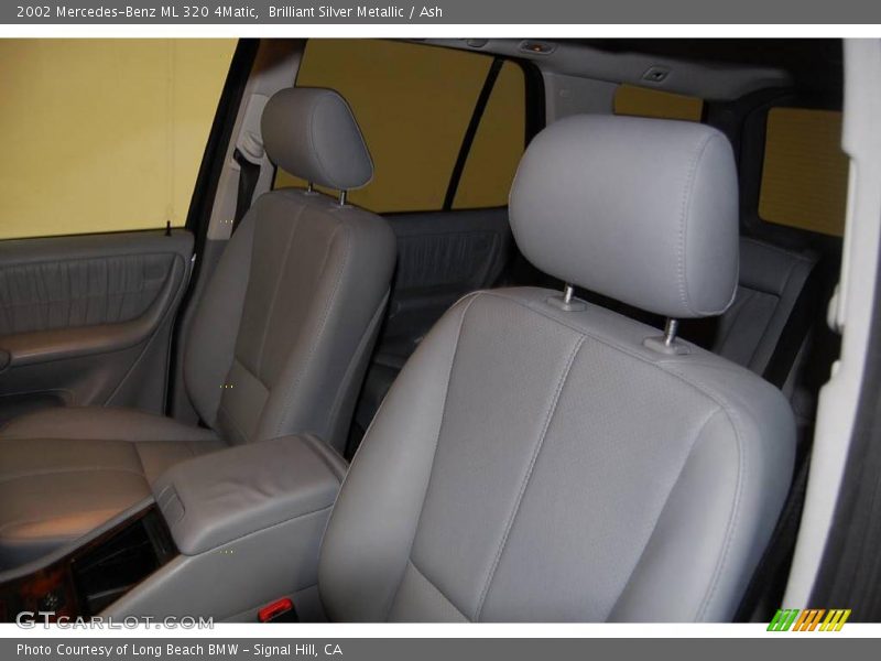 Brilliant Silver Metallic / Ash 2002 Mercedes-Benz ML 320 4Matic